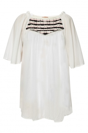 Dress with patterned insert, zdjęcie 1 Dress with patterned insert od Missoni